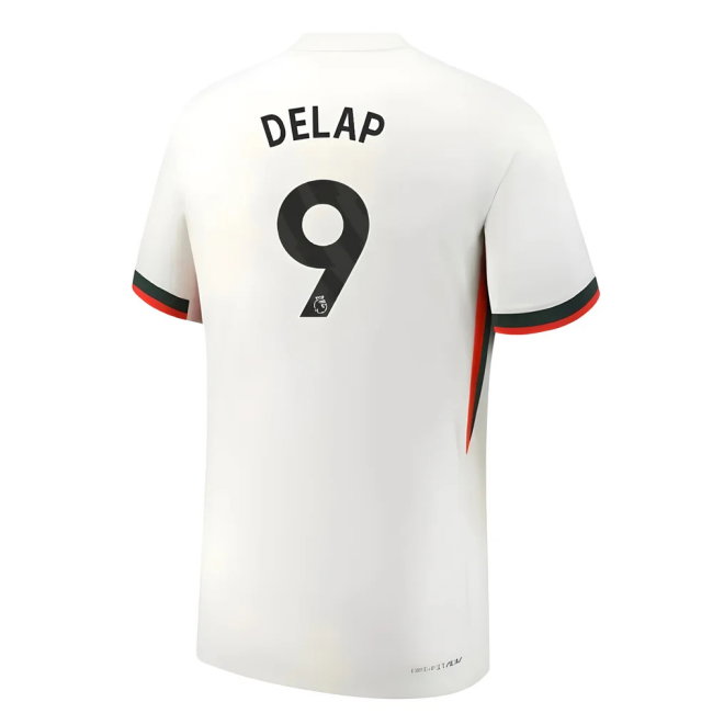 2025-2026 Chelsea Authentic Dri-Fit ADV Away Shirt (Delap 9)-SoccerKits Hub | Buy Soccer Jerseys Online