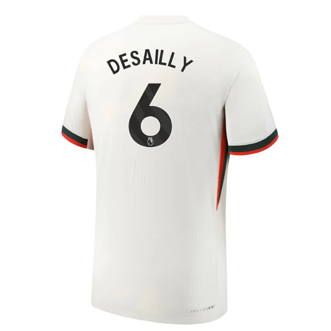 2025-2026 Chelsea Authentic Dri-Fit ADV Away Shirt (Desailly 6)-SoccerKits Hub | Buy Soccer Jerseys Online