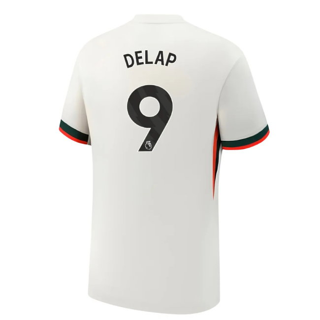 2025-2026 Chelsea Away Shirt (Delap 9)-SoccerKits Hub | Buy Soccer Jerseys Online
