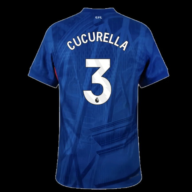 2025-2026 Chelsea Home Authentic Shirt (Cucurella 3)-SoccerKits Hub | Buy Soccer Jerseys Online