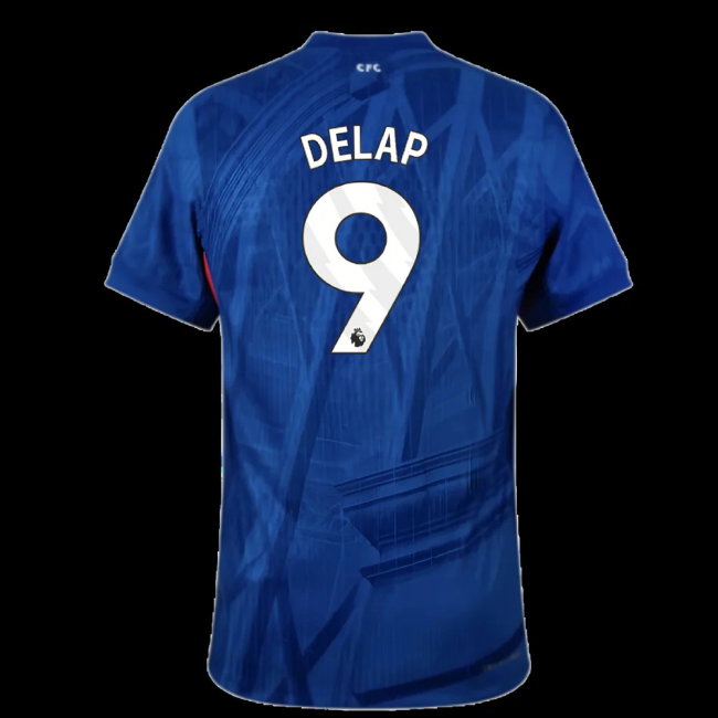 2025-2026 Chelsea Home Authentic Shirt (Delap 9)-SoccerKits Hub | Buy Soccer Jerseys Online