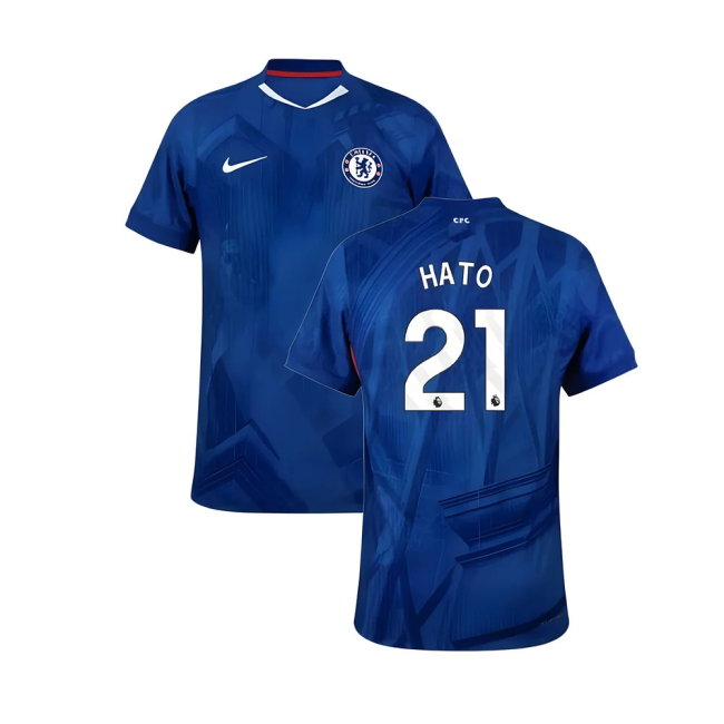 2025-2026 Chelsea Home Authentic Shirt (Hato 21)-SoccerKits Hub | Buy Soccer Jerseys Online