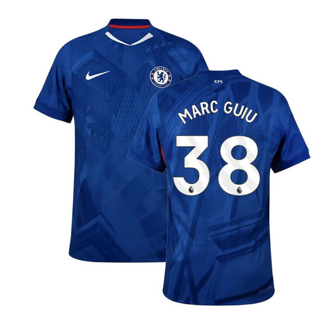 2025-2026 Chelsea Home Authentic Shirt (Marc Guiu 38)-SoccerKits Hub | Buy Soccer Jerseys Online