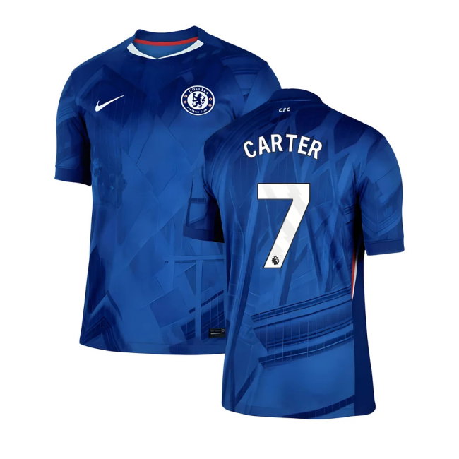 2025-2026 Chelsea Home Shirt (Carter 7)-SoccerKits Hub | Buy Soccer Jerseys Online