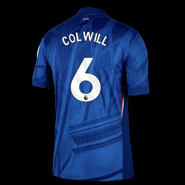 2025-2026 Chelsea Home Shirt (Colwill 6)-SoccerKits Hub | Buy Soccer Jerseys Online