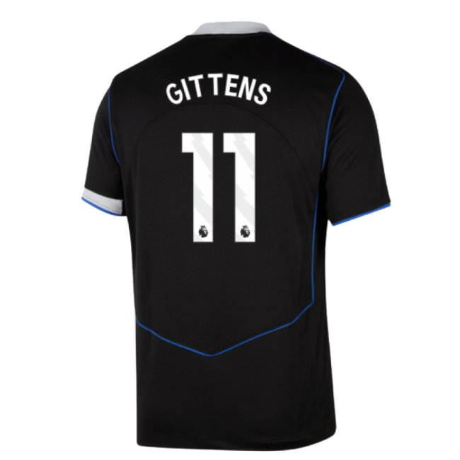 2025-2026 Chelsea Third Shirt (Gittens 11)-SoccerKits Hub | Buy Soccer Jerseys Online