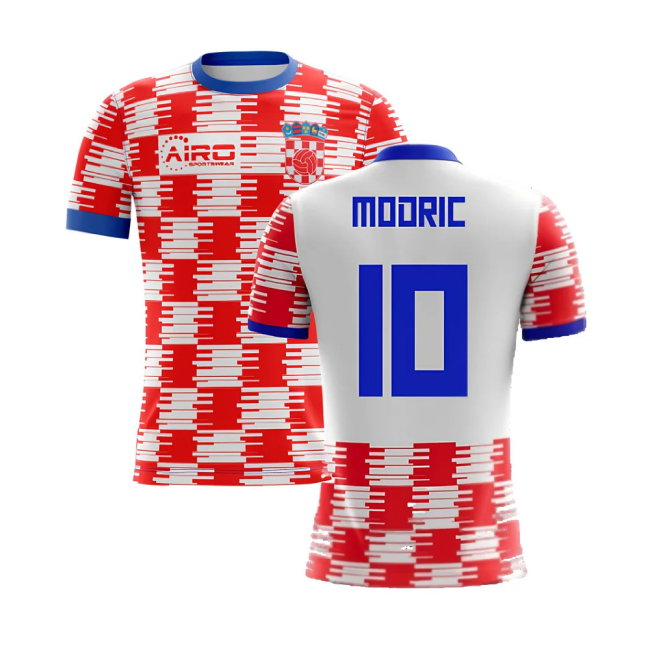 2025-2026 Croatia Home Concept Shirt (Modric 10) - Kids-SoccerKits Hub | Buy Soccer Jerseys Online