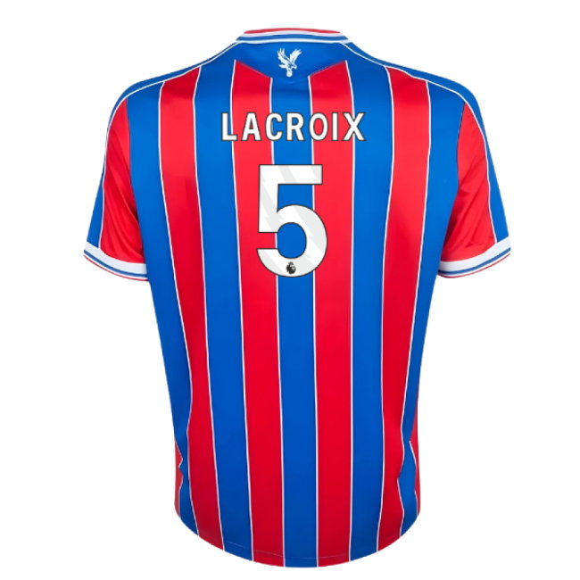 2025-2026 Crystal Palace Home Shirt (Lacroix 5)-SoccerKits Hub | Buy Soccer Jerseys Online