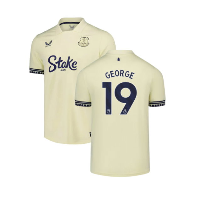 2025-2026 Everton Away Shirt (George 19)-SoccerKits Hub | Buy Soccer Jerseys Online