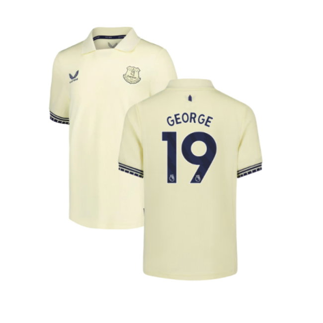 2025-2026 Everton Away Shirt - Kids (George 19)-SoccerKits Hub | Buy Soccer Jerseys Online