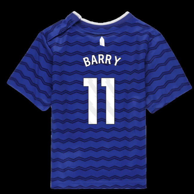 2025-2026 Everton Home Baby Kit (Barry 11)-SoccerKits Hub | Buy Soccer Jerseys Online