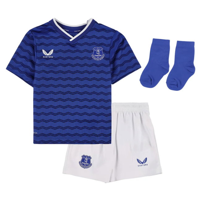 2025-2026 Everton Home Baby Kit (George 19)-SoccerKits Hub | Buy Soccer Jerseys Online