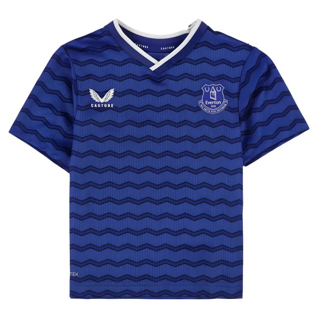 2025-2026 Everton Home Baby Kit (George 19)-SoccerKits Hub | Buy Soccer Jerseys Online