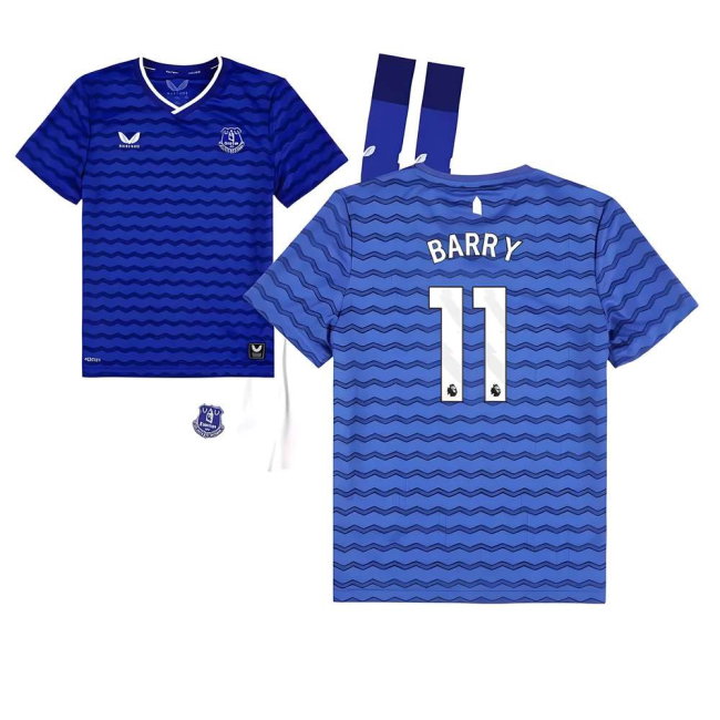 2025-2026 Everton Home Infant Kit (Barry 11)-SoccerKits Hub | Buy Soccer Jerseys Online
