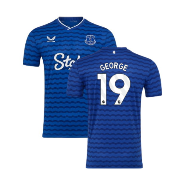 2025-2026 Everton Home Shirt (George 19)-SoccerKits Hub | Buy Soccer Jerseys Online
