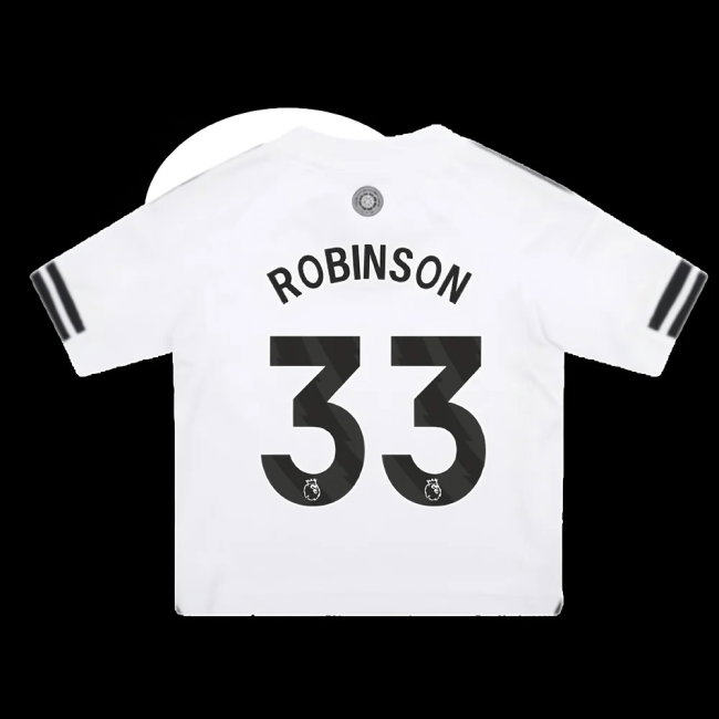 2025-2026 Fulham Home Mini Kit (Robinson 33)-SoccerKits Hub | Buy Soccer Jerseys Online