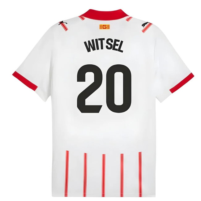 2025-2026 Girona Home Shirt (Witsel 20)-SoccerKits Hub | Buy Soccer Jerseys Online