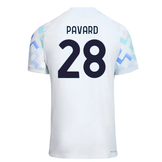 2025-2026 Inter Milan Authentic Away Shirt (Pavard 28)-SoccerKits Hub | Buy Soccer Jerseys Online