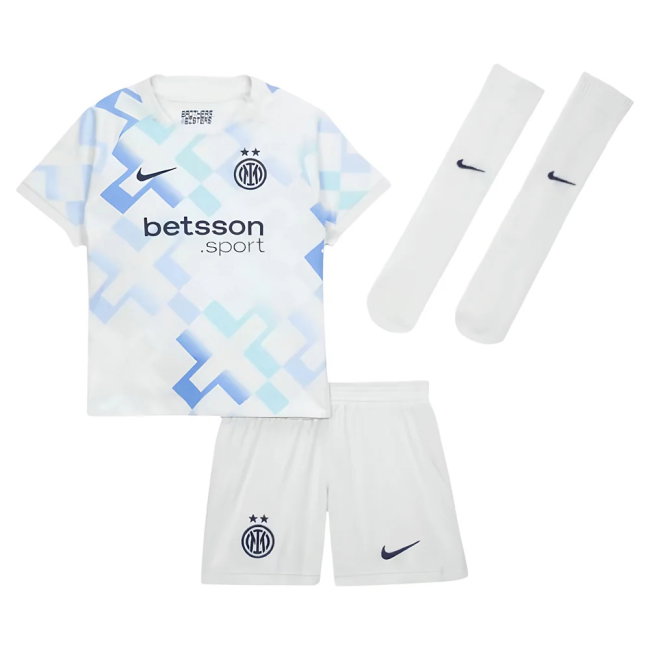2025-2026 Inter Milan Away Mini Kit (Thuram 9)-SoccerKits Hub | Buy Soccer Jerseys Online