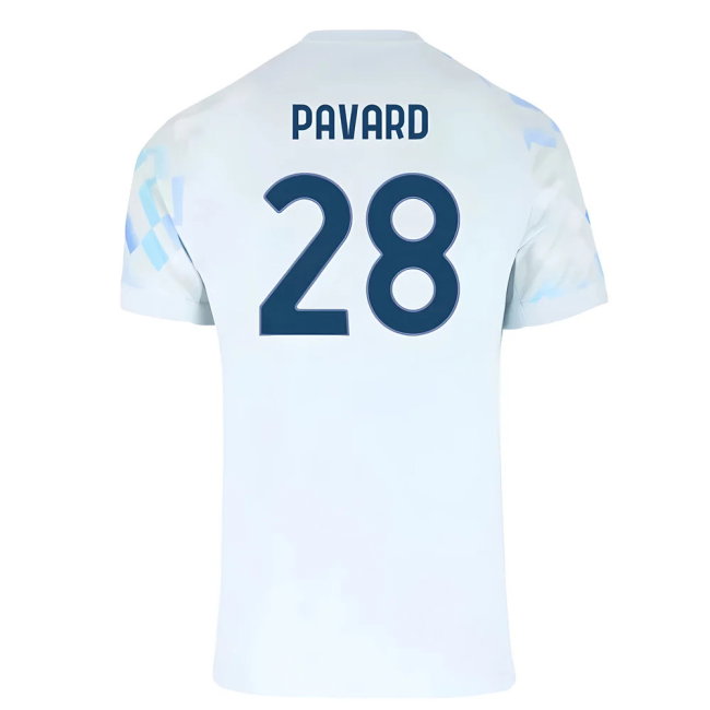 2025-2026 Inter Milan Away Shirt (Pavard 28)-SoccerKits Hub | Buy Soccer Jerseys Online