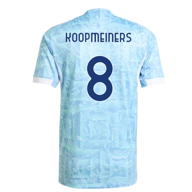 2025-2026 Juventus Authentic Away Shirt (Koopmeiners 8)-SoccerKits Hub | Buy Soccer Jerseys Online
