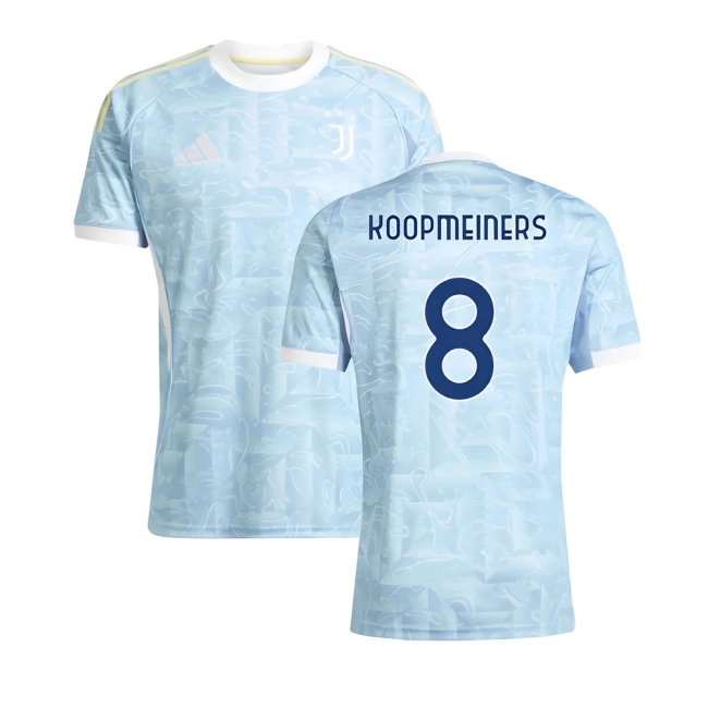 2025-2026 Juventus Away Shirt (Koopmeiners 8)-SoccerKits Hub | Buy Soccer Jerseys Online