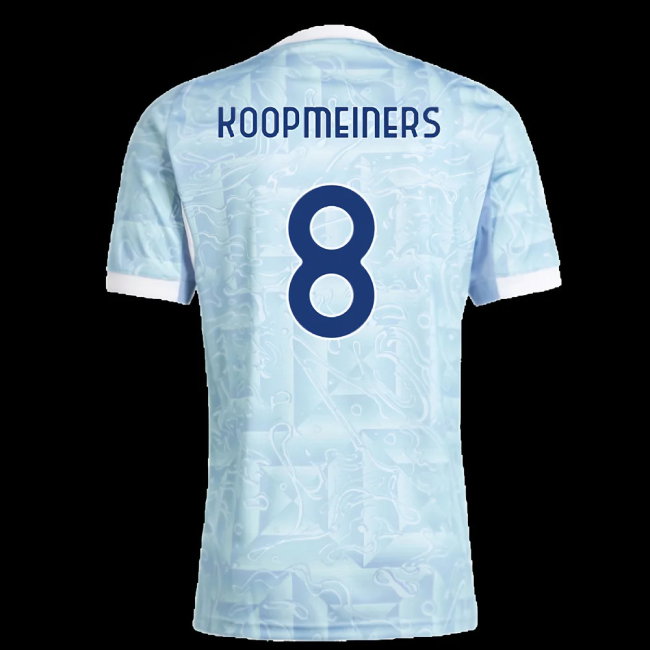 2025-2026 Juventus Away Shirt (Koopmeiners 8)-SoccerKits Hub | Buy Soccer Jerseys Online
