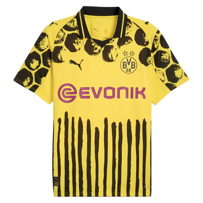 2025-2026 KIDSUPER x Borussia Dortmund CWC Home Shirt (Koller 8)-SoccerKits Hub | Buy Soccer Jerseys Online