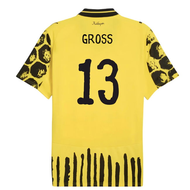 2025-2026 KIDSUPER x Borussia Dortmund CWC Home Shirt (Gross 13)-SoccerKits Hub | Buy Soccer Jerseys Online