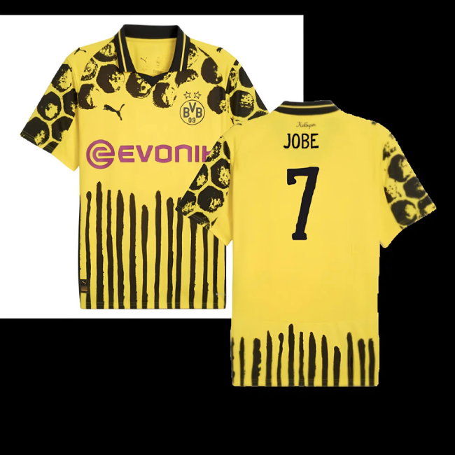 2025-2026 KIDSUPER x Borussia Dortmund CWC Home Shirt (Jobe 7)-SoccerKits Hub | Buy Soccer Jerseys Online