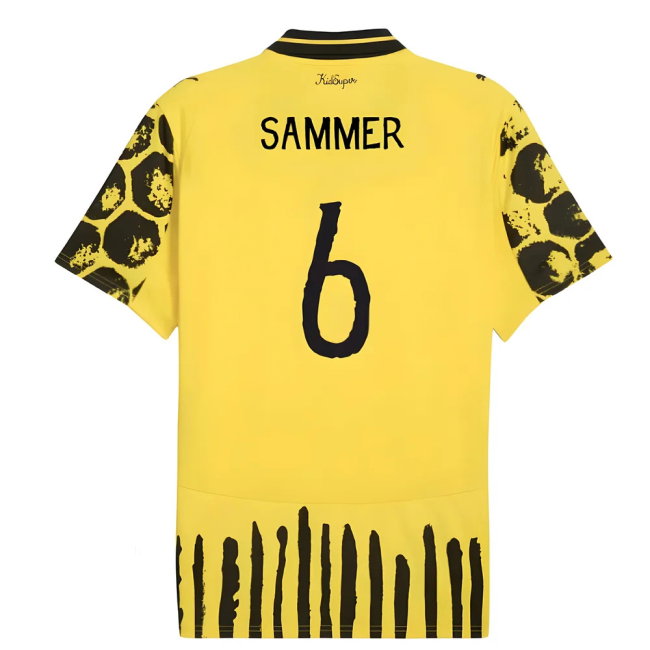2025-2026 KIDSUPER x Borussia Dortmund CWC Home Shirt (Sammer 6)-SoccerKits Hub | Buy Soccer Jerseys Online