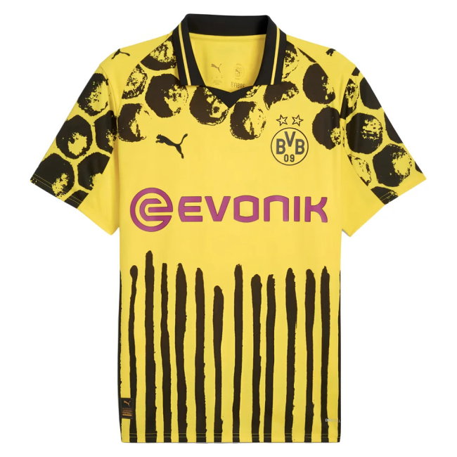 2025-2026 KIDSUPER x Borussia Dortmund CWC Home Shirt (Bellingham 22)-SoccerKits Hub | Buy Soccer Jerseys Online
