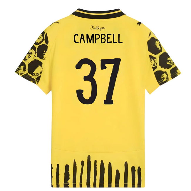 2025-2026 KIDSUPER x Borussia Dortmund CWC Shirt - Kids (Campbell 37)-SoccerKits Hub | Buy Soccer Jerseys Online