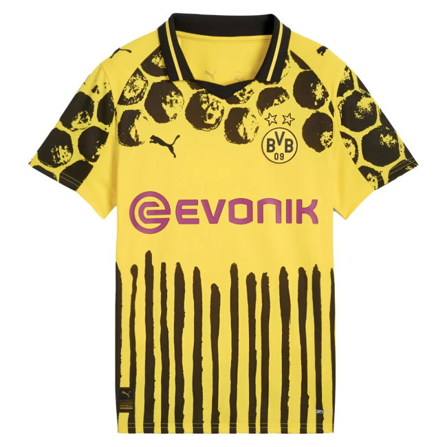 2025-2026 KIDSUPER x Borussia Dortmund CWC Shirt - Kids (Gross 13)-SoccerKits Hub | Buy Soccer Jerseys Online