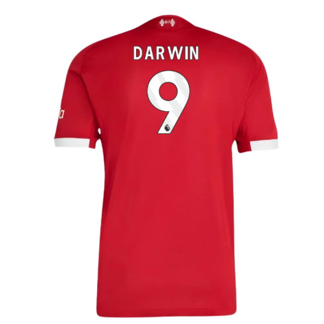 2025-2026 Liverpool Authentic Home Shirt (Darwin 9)-SoccerKits Hub | Buy Soccer Jerseys Online