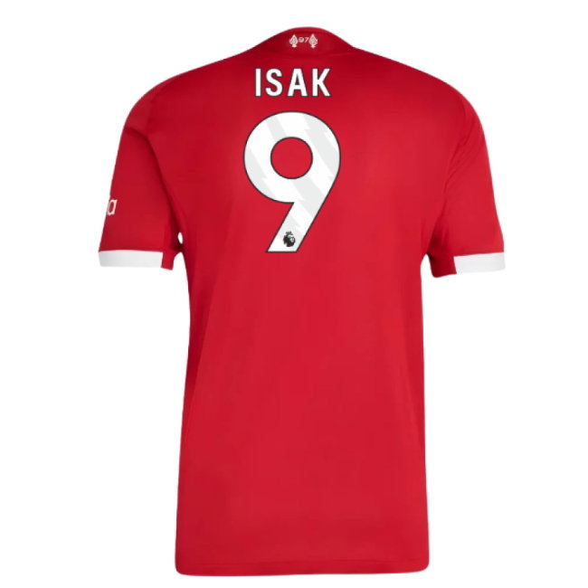 2025-2026 Liverpool Authentic Home Shirt (Isak 9)-SoccerKits Hub | Buy Soccer Jerseys Online