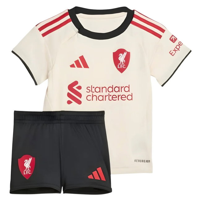 2025-2026 Liverpool Away Baby Kit (Jones 17)-SoccerKits Hub | Buy Soccer Jerseys Online