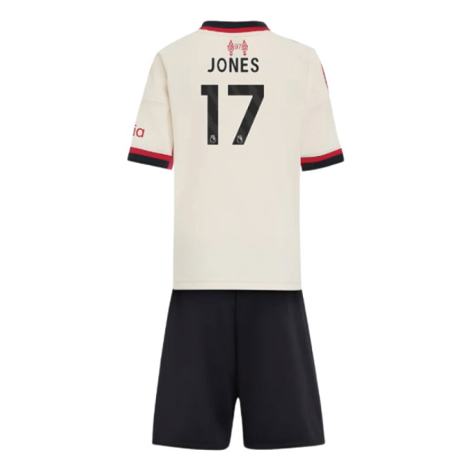 2025-2026 Liverpool Away Mini Kit (Jones 17)-SoccerKits Hub | Buy Soccer Jerseys Online