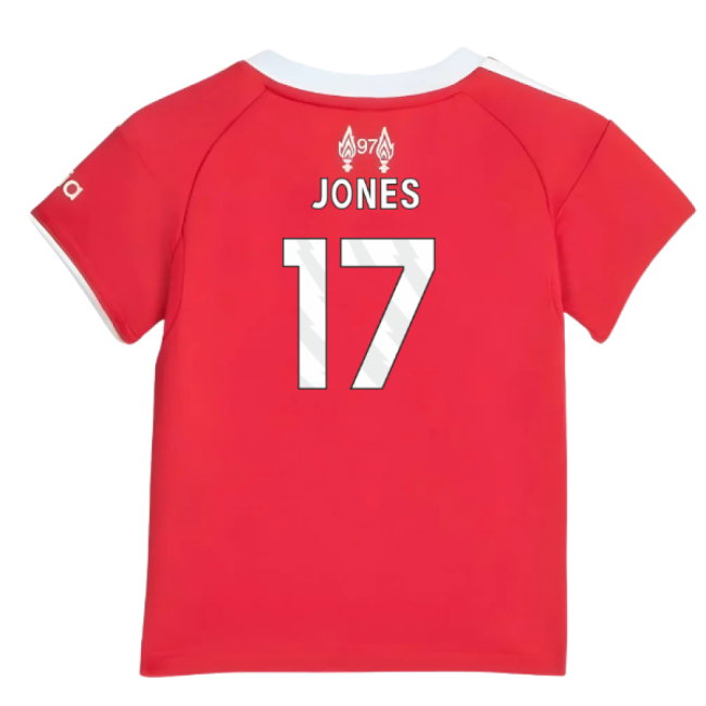 2025-2026 Liverpool Home Baby Kit (Jones 17)-SoccerKits Hub | Buy Soccer Jerseys Online