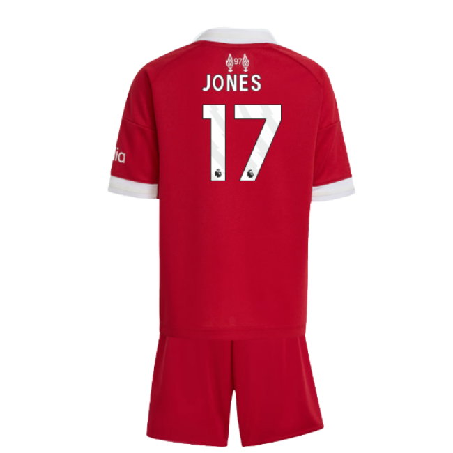 2025-2026 Liverpool Home Mini Kit (Jones 17)-SoccerKits Hub | Buy Soccer Jerseys Online