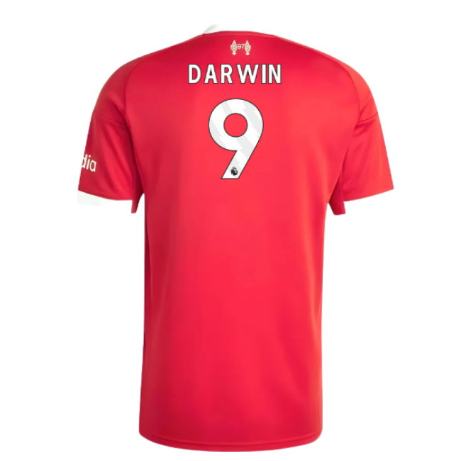 2025-2026 Liverpool Home Shirt (Darwin 9)-SoccerKits Hub | Buy Soccer Jerseys Online