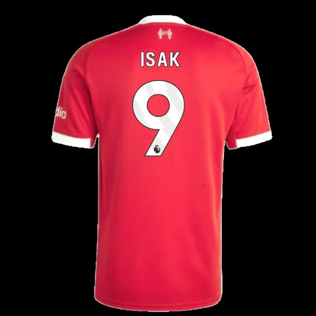 2025-2026 Liverpool Home Shirt (Isak 9)-SoccerKits Hub | Buy Soccer Jerseys Online