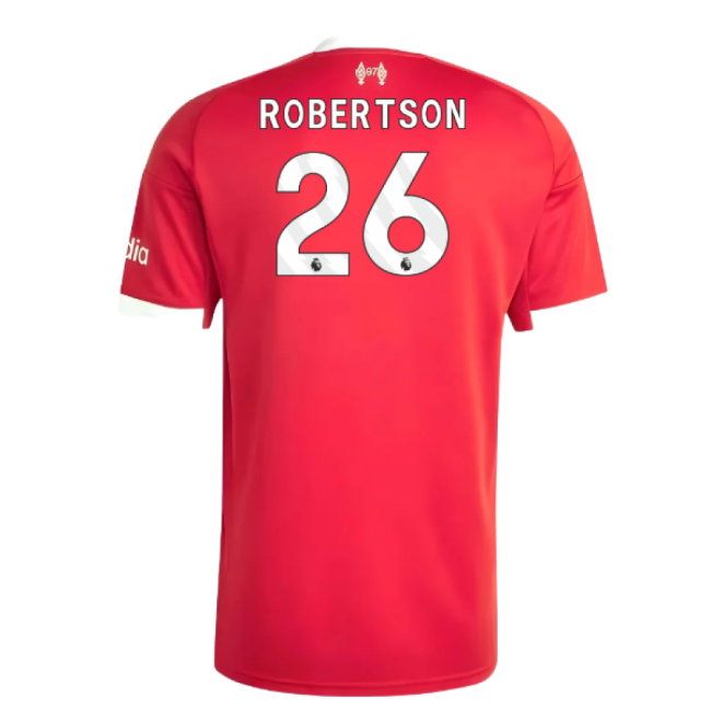 2025-2026 Liverpool Home Shirt (Robertson 26)-SoccerKits Hub | Buy Soccer Jerseys Online