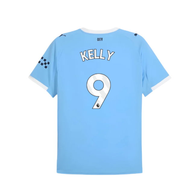 2025-2026 Man City Home Shirt (Kelly 9)-SoccerKits Hub | Buy Soccer Jerseys Online