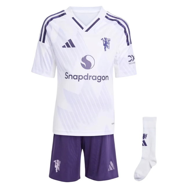 2025-2026 Man Utd Away Mini Kit (Cunha 10)-SoccerKits Hub | Buy Soccer Jerseys Online