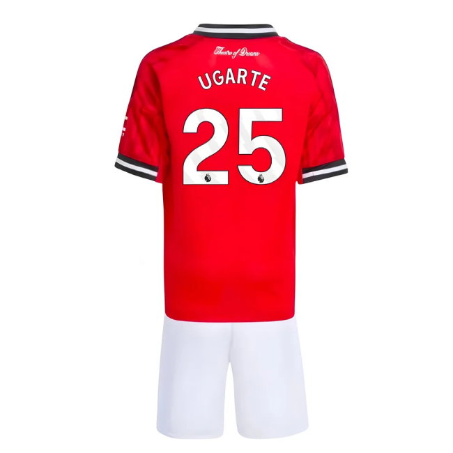 2025-2026 Man Utd Home Mini Kit (Ugarte 25)-SoccerKits Hub | Buy Soccer Jerseys Online