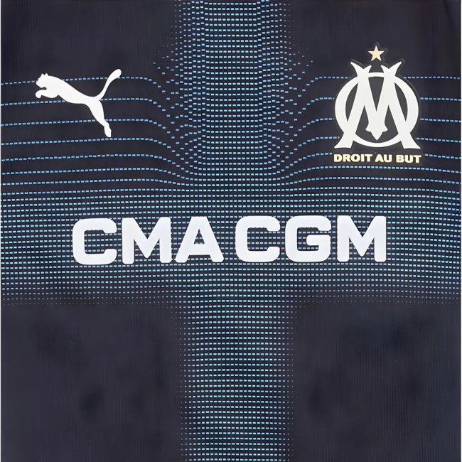 2025-2026 Marseille Away Mini Kit (Cornelius 13)-SoccerKits Hub | Buy Soccer Jerseys Online