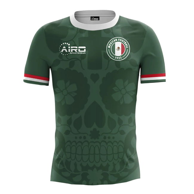2025-2026 Mexico Home Concept Football Shirt (Chicharito 14)-SoccerKits Hub | Buy Soccer Jerseys Online