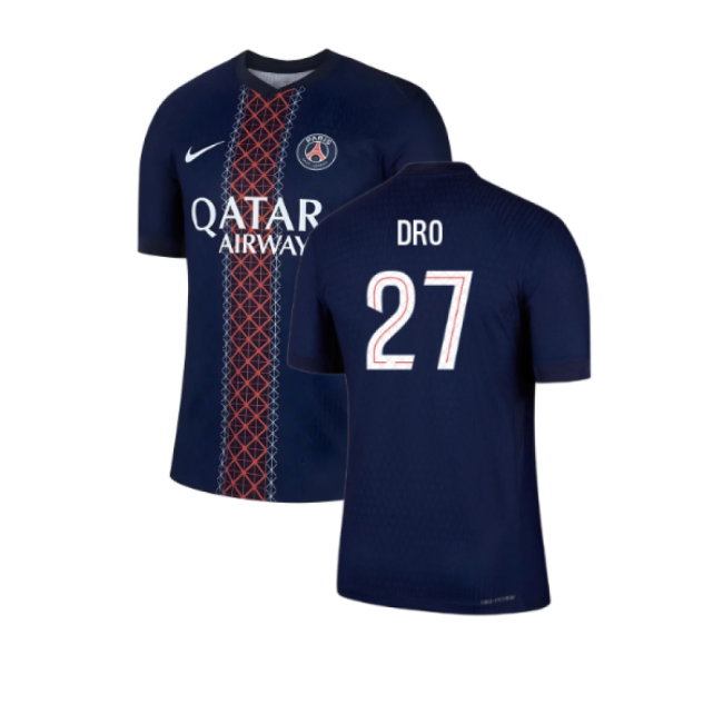 2025-2026 PSG Home Dri-Fit ADV Authentic Shirt (Dro 27)-SoccerKits Hub | Buy Soccer Jerseys Online