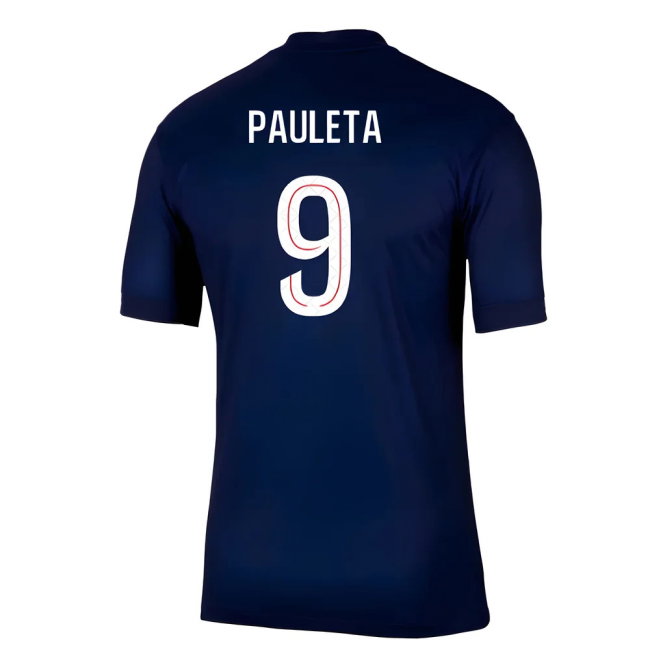 2025-2026 PSG Paris Saint Germain Home Shirt (Pauleta 9)-SoccerKits Hub | Buy Soccer Jerseys Online